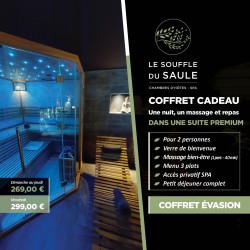 Coffret cadeau nuit et spa suite et logement insolite en Moselle Alsace