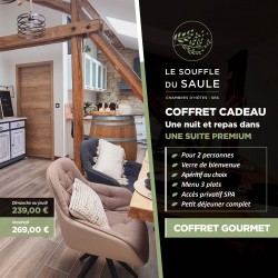 Coffret cadeau nuit et spa suite et logement insolite en Moselle Alsace