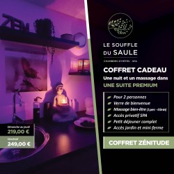 Coffret cadeau nuit et spa suite et logement insolite en Moselle Alsace