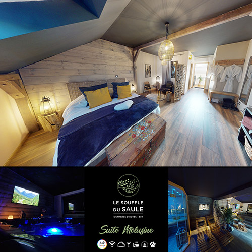 Chambres d'hôtes moselle alsace - Mélusine - Suite de luxe